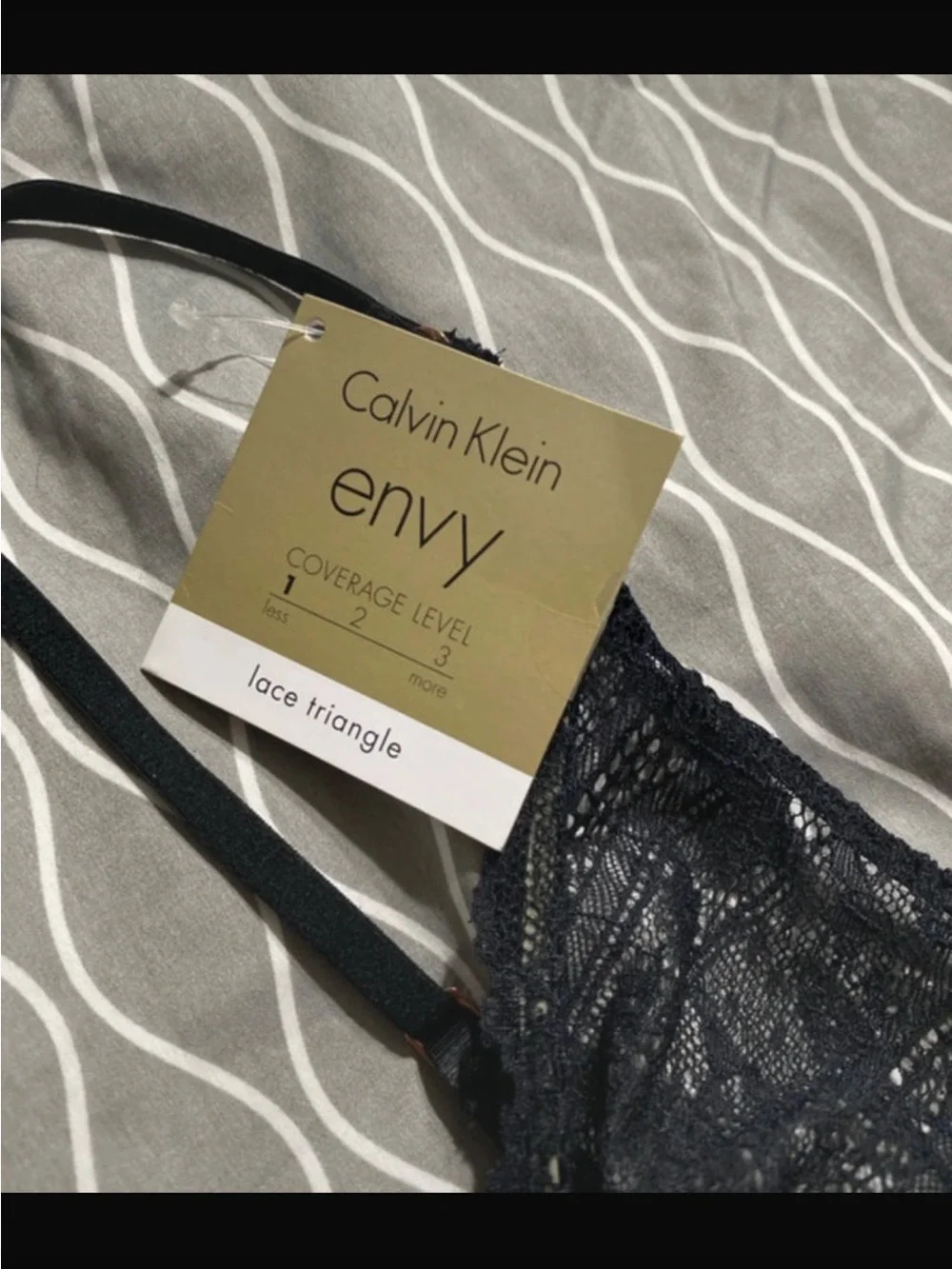 Calvin Klein Underwear sheer lace
